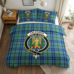 Falconer Tartan Crest Bedding Set