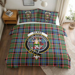 Glass Tartan Crest Bedding Set