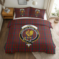 Lyall Tartan Crest Bedding Set