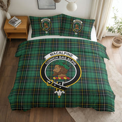 MacAlpine Ancient Tartan Crest Bedding Set