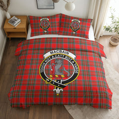 MacBain Tartan Crest Bedding Set
