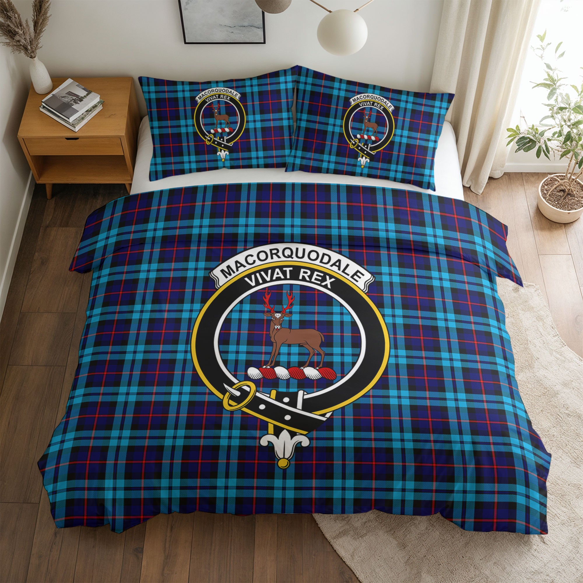 MacCorquodale Tartan Crest Bedding Set