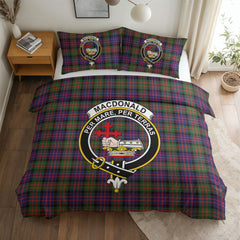 MacDonald Modern Tartan Crest Bedding Set