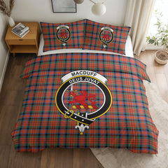 MacDuff Ancient Tartan Crest Bedding Set