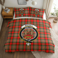 MacGill Modern Tartan Crest Bedding Set