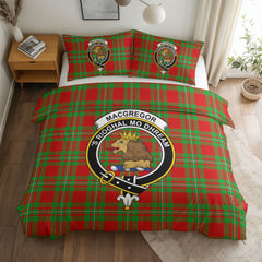 MacGregor Modern Tartan Crest Bedding Set