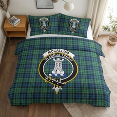 McCallum Ancient Tartan Crest Bedding Set