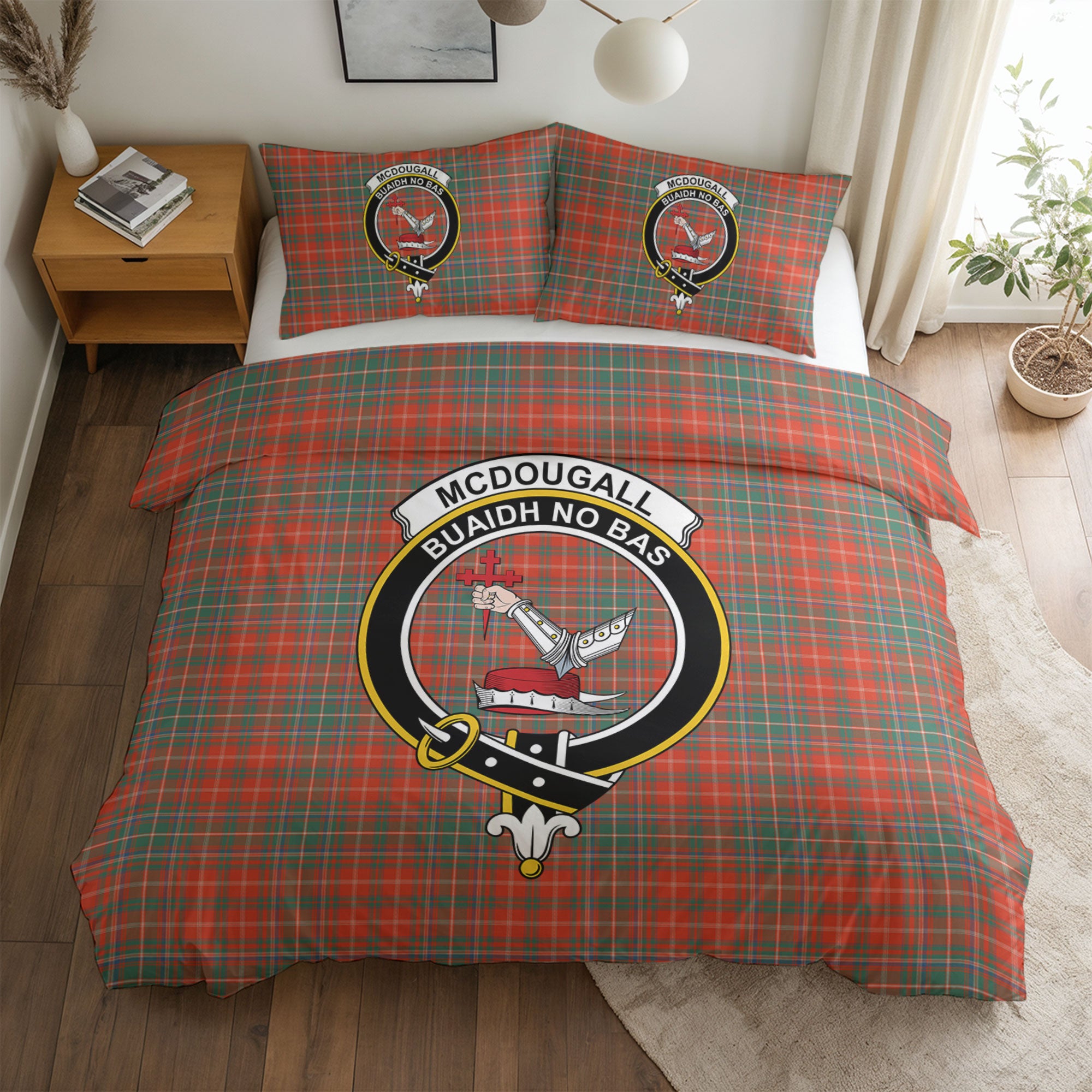 McDougall Ancient Tartan Crest Bedding Set
