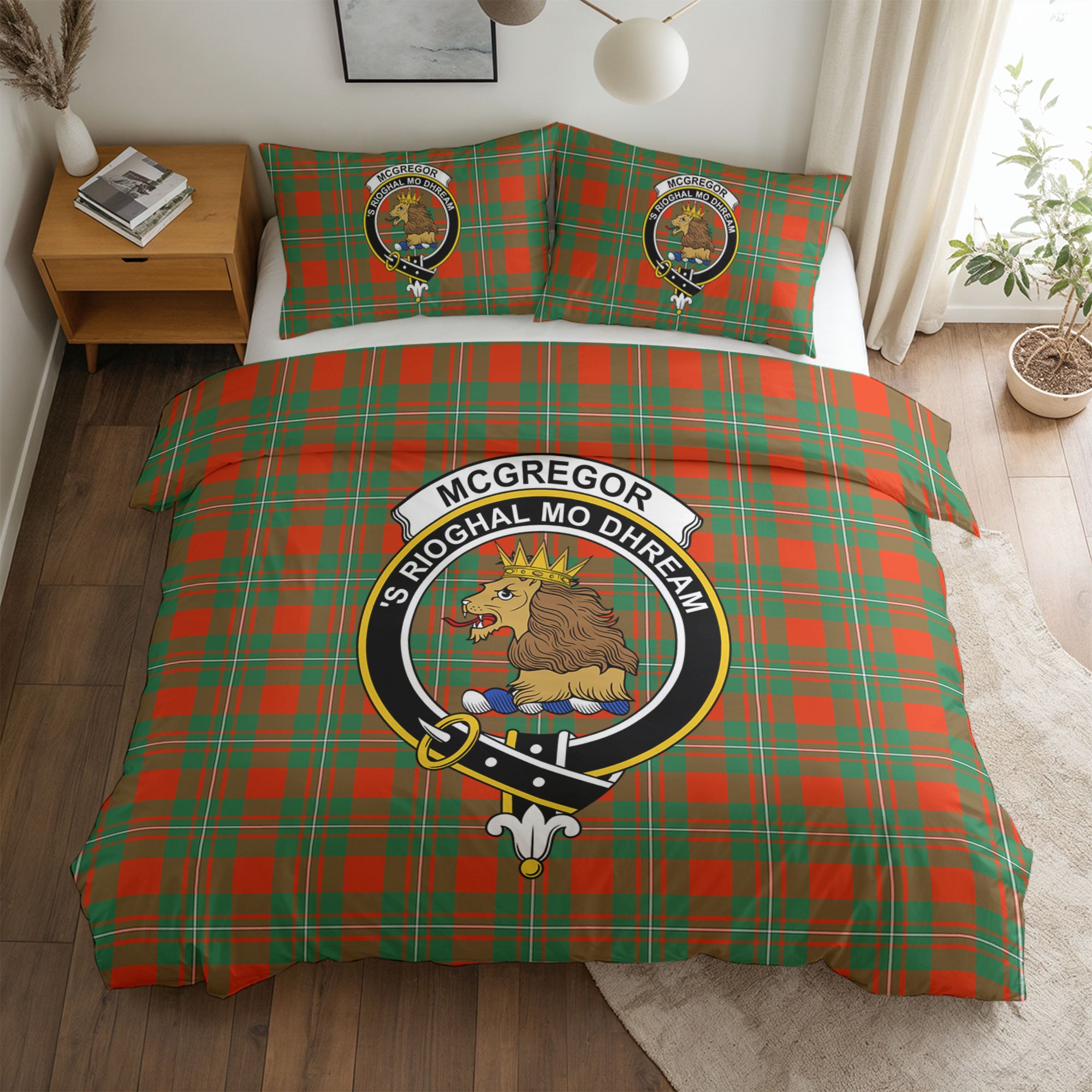 McGregor Ancient Tartan Crest Bedding Set