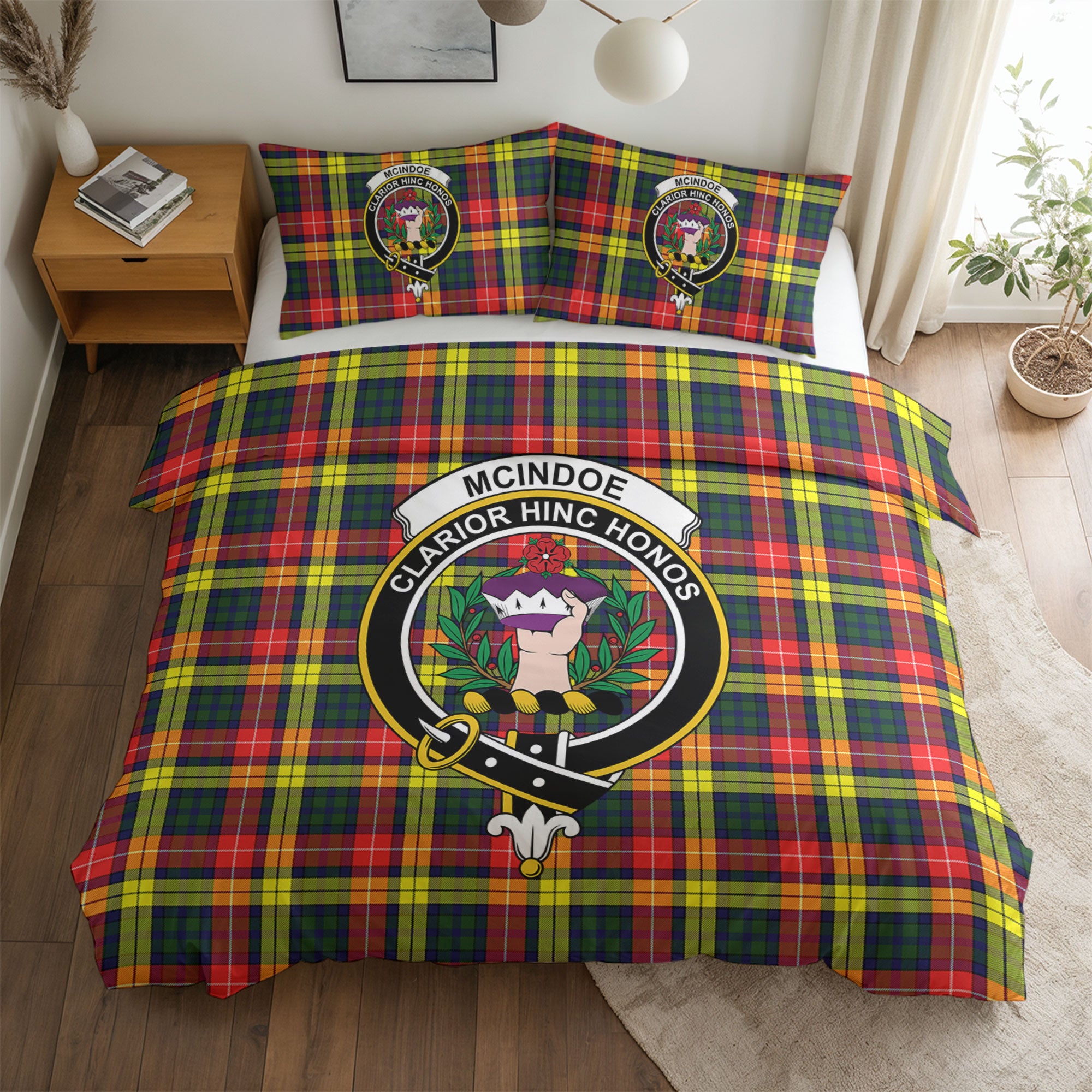 McIndoe Tartan Crest Bedding Set