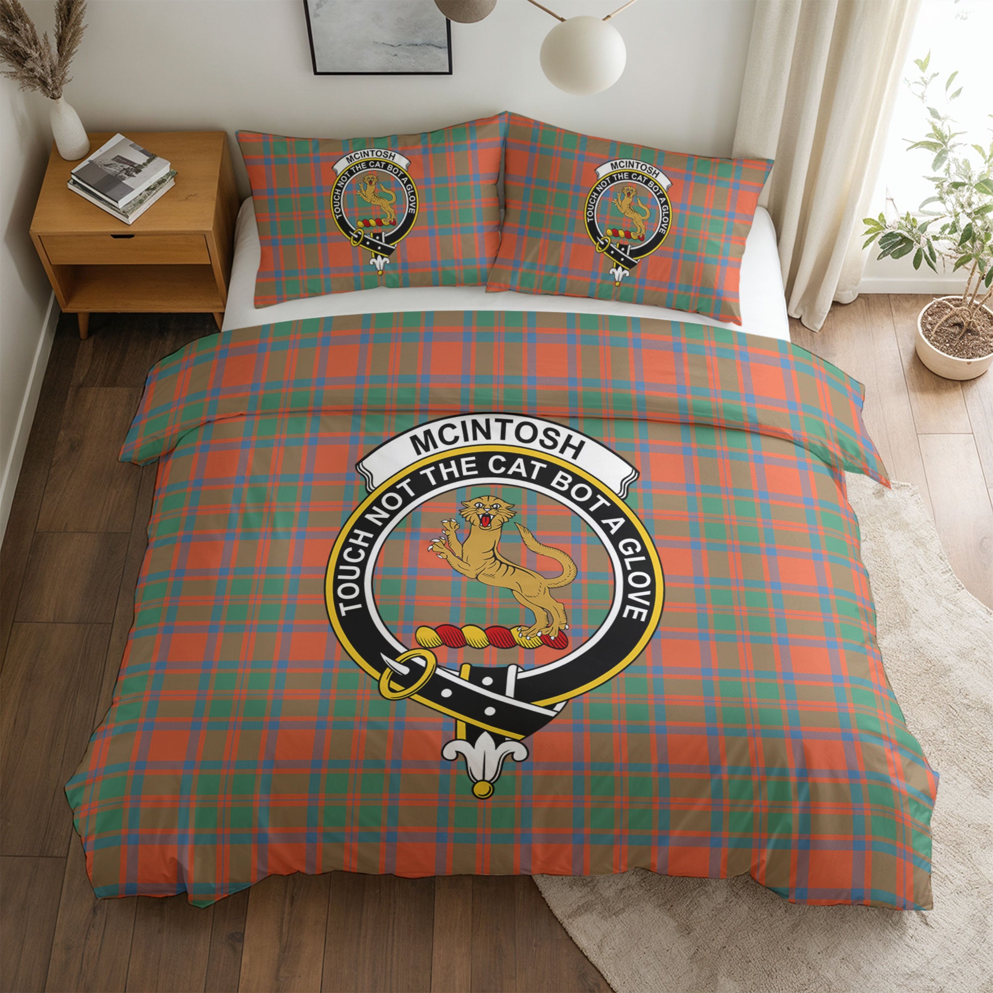 McIntosh Ancient Tartan Crest Bedding Set
