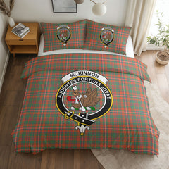 McKinnon Ancient Tartan Crest Bedding Set