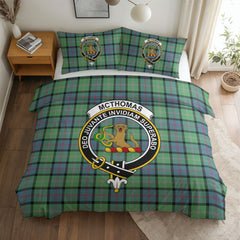 McThomas Ancient Tartan Crest Bedding Set
