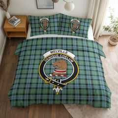 Melville Tartan Crest Bedding Set