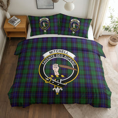 Mitchell Tartan Crest Bedding Set