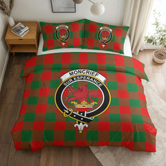 Moncrief Tartan Crest Bedding Set