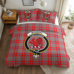 Moubray Tartan Crest Bedding Set
