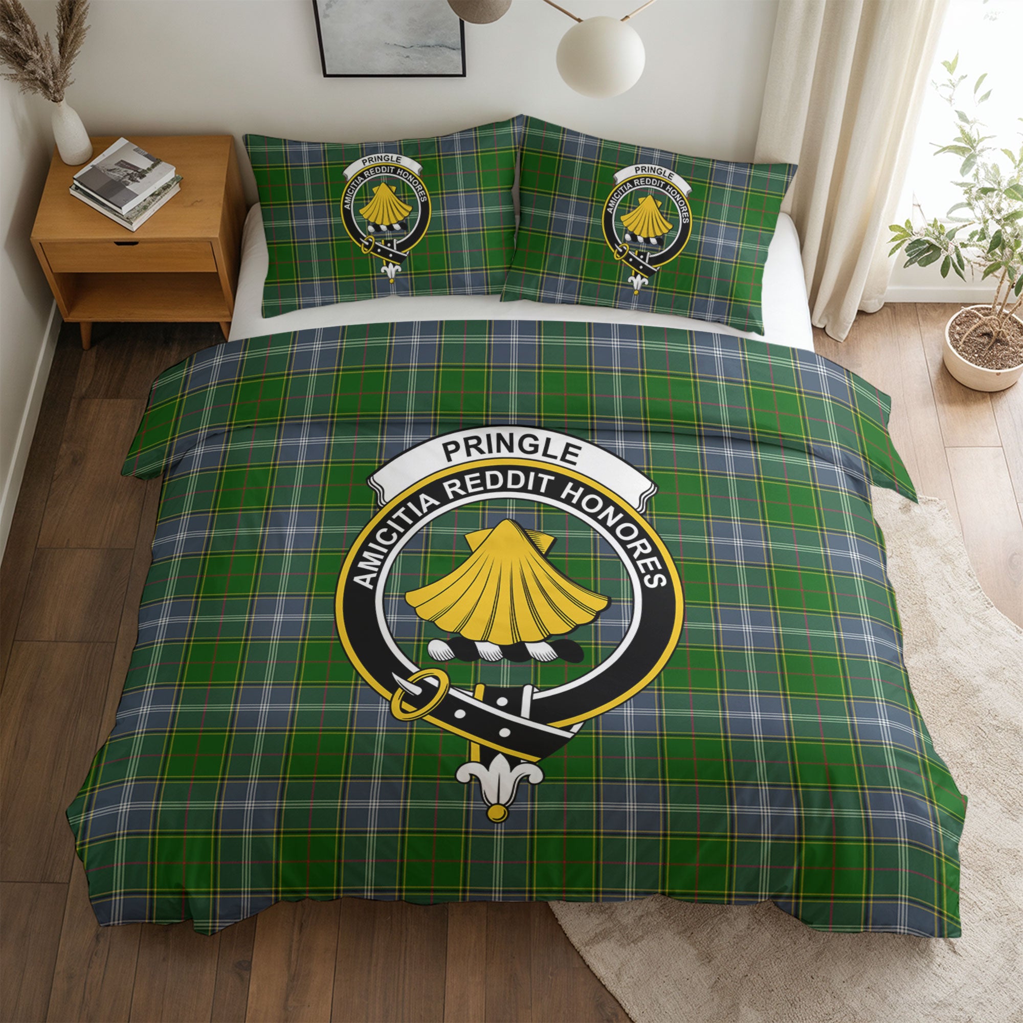Pringle Tartan Crest Bedding Set