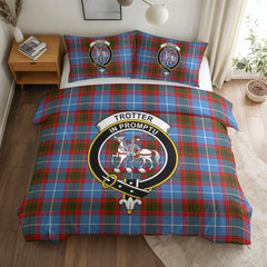 Trotter Tartan Crest Bedding Set