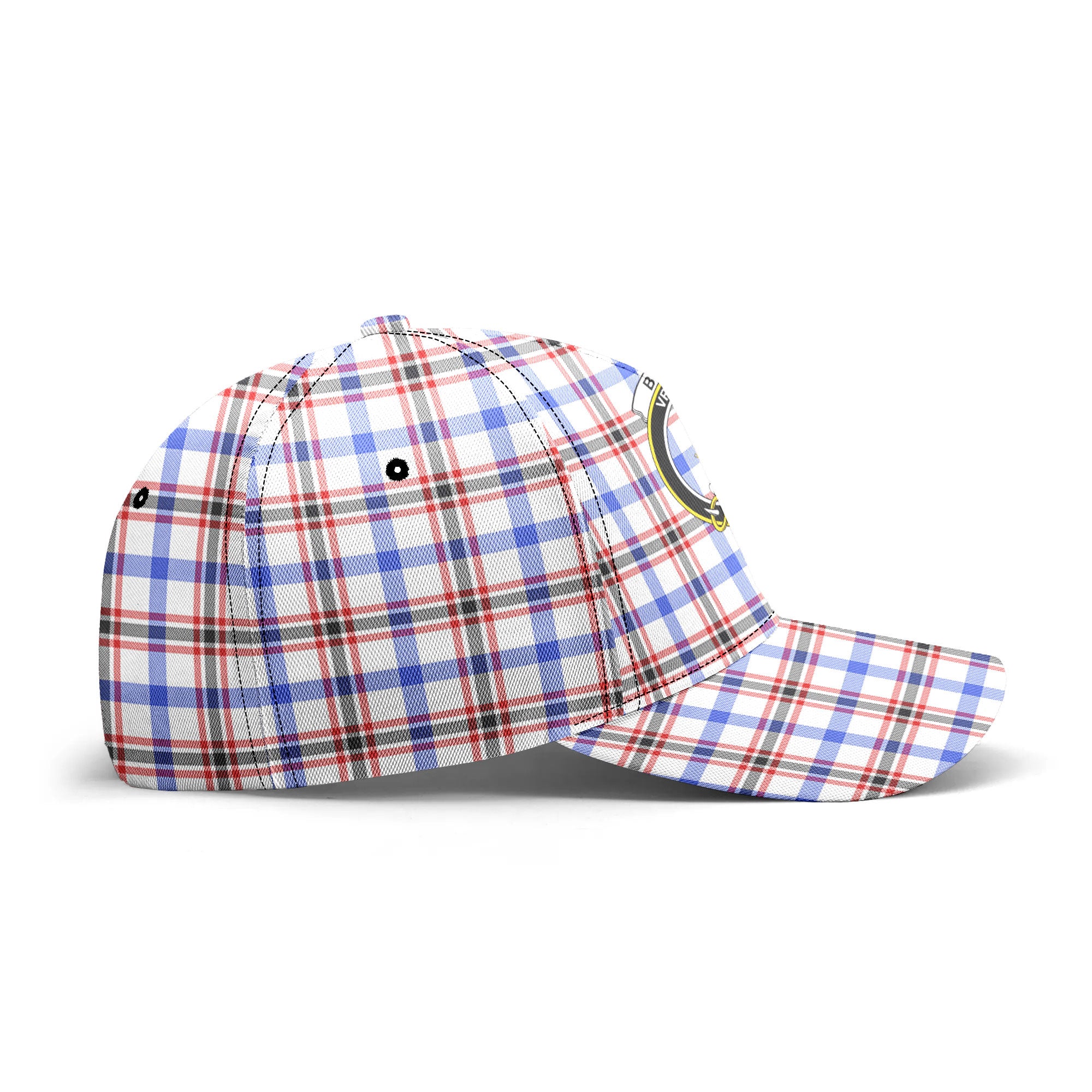 Boswell Modern Tartan Crest Classic Cap