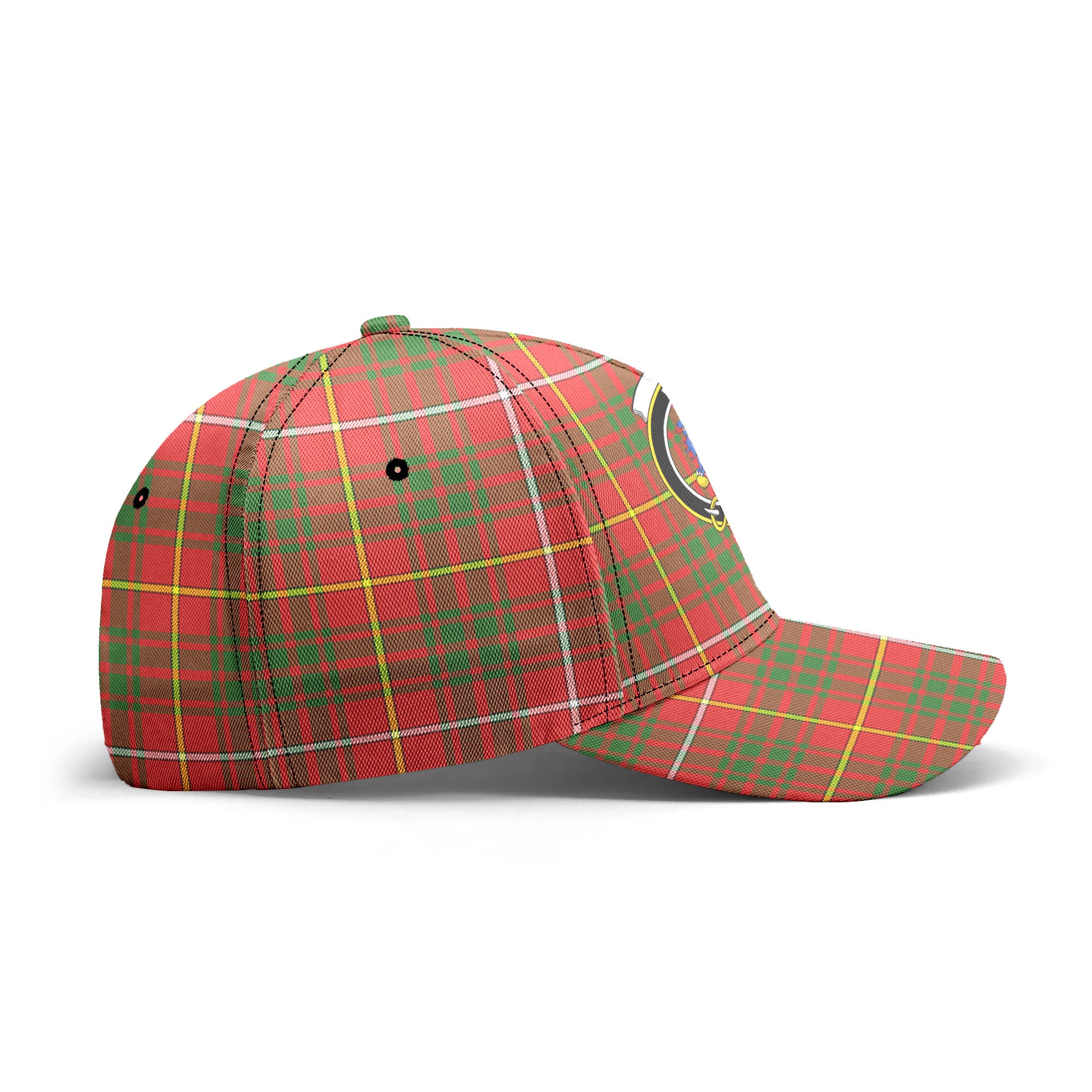 Bruce Modern Tartan Crest Classic Cap