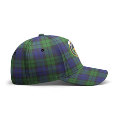 Campbell Modern Tartan Crest Classic Cap