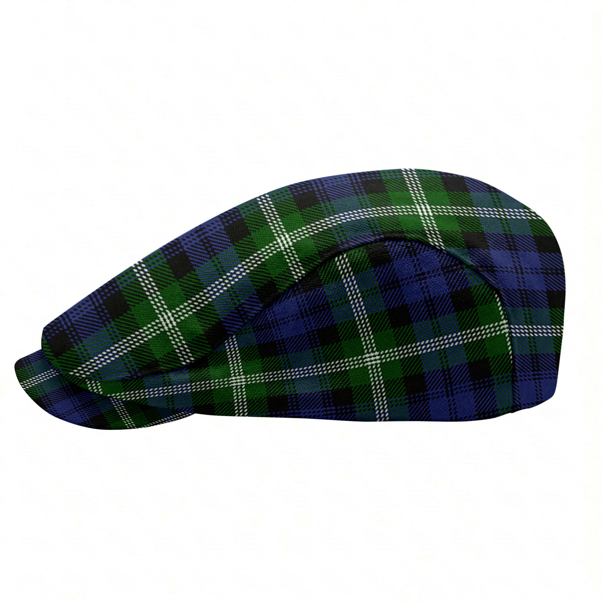 Baillie Modern Tartan Flat Caps