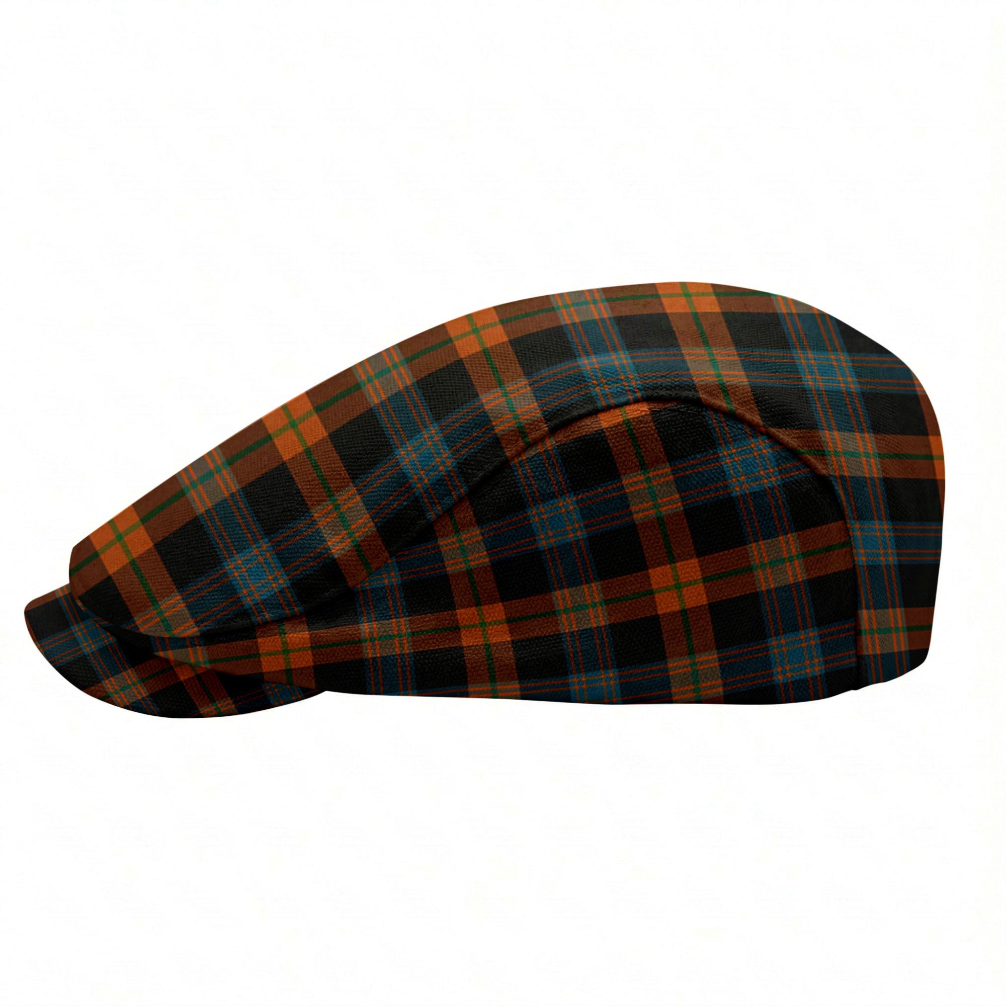 Broun Ancient Tartan Flat Caps