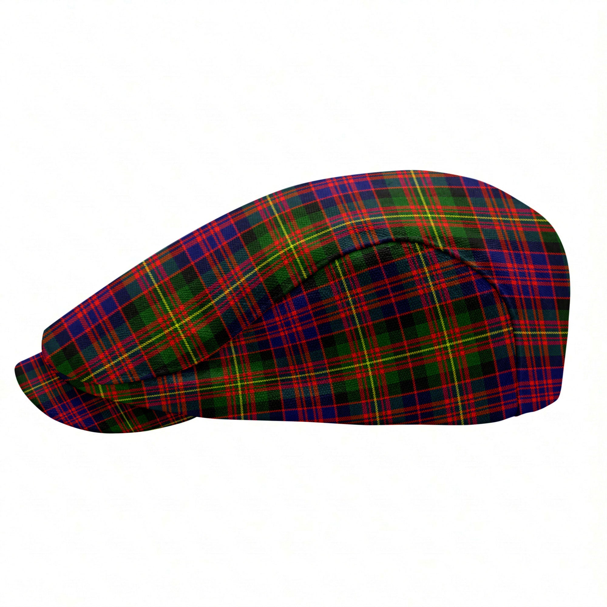 Carnegie Modern Tartan Flat Caps