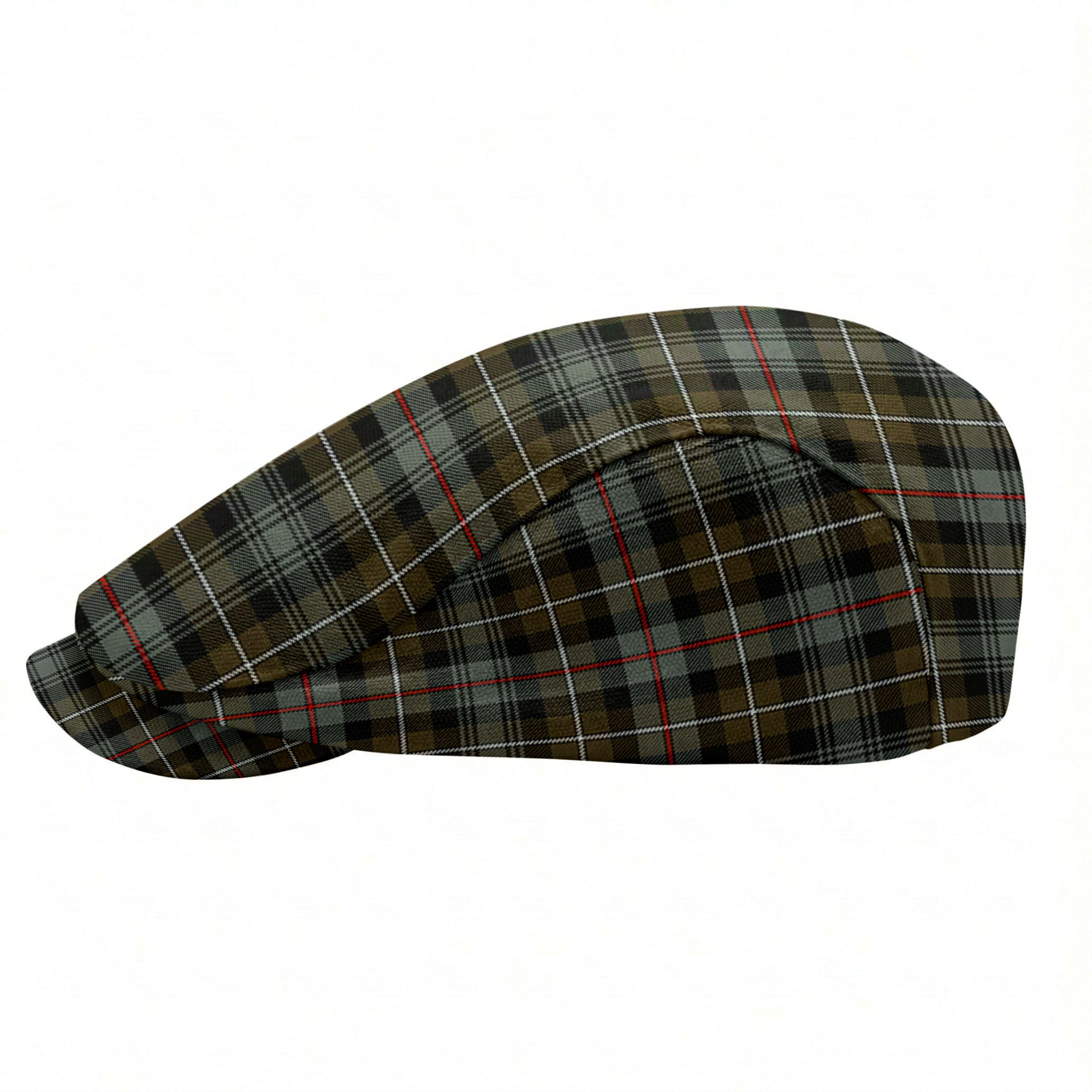 McKenzie Weathered Tartan Flat Caps