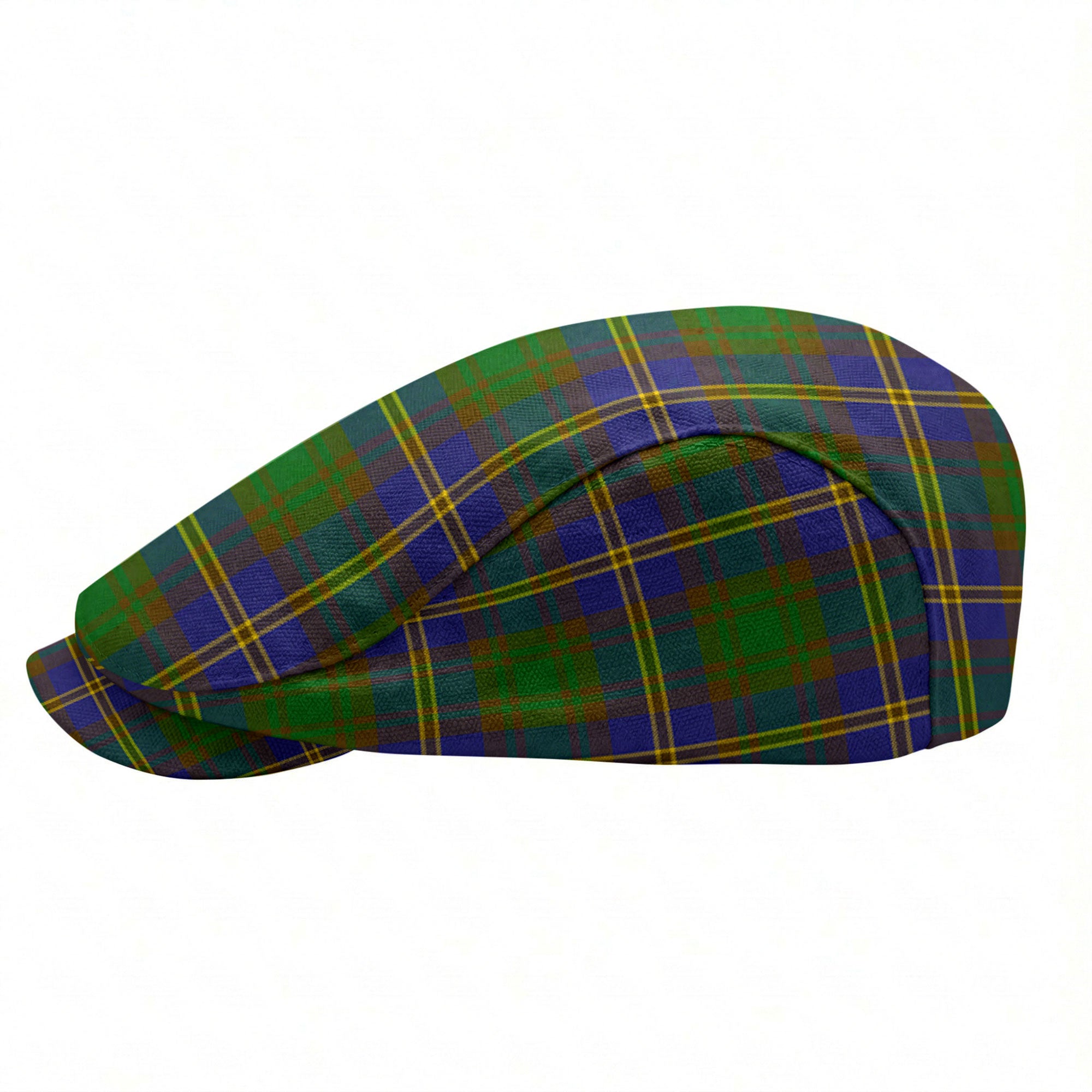 Strang (or Strange) Tartan Flat Caps
