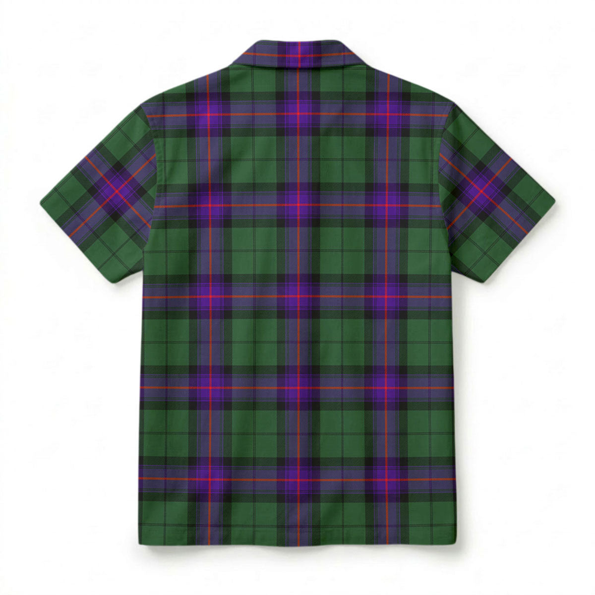 Armstrong Modern Tartan Crest Hawaiian Shirt