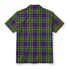 Arnott Tartan Crest Hawaiian Shirt