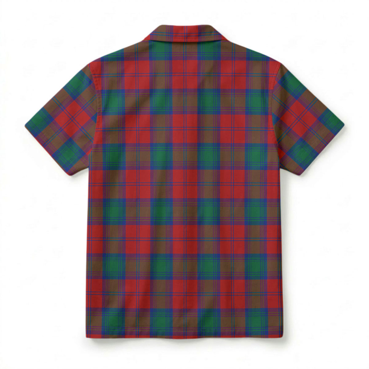 Auchinleck Tartan Crest Hawaiian Shirt