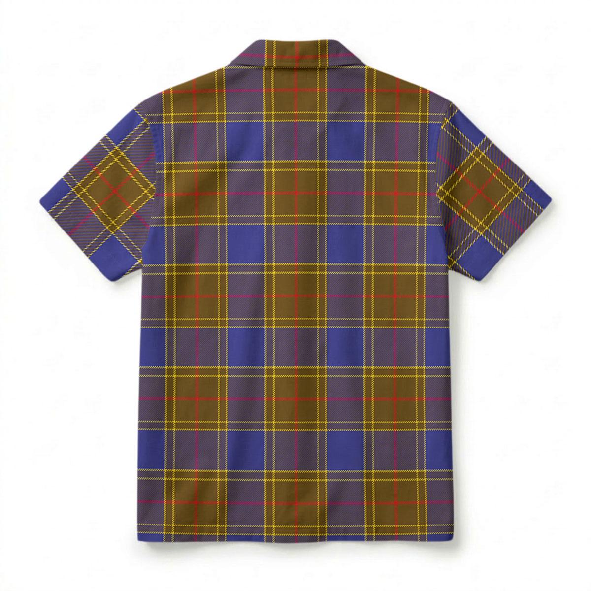 Balfour Modern Tartan Crest Hawaiian Shirt
