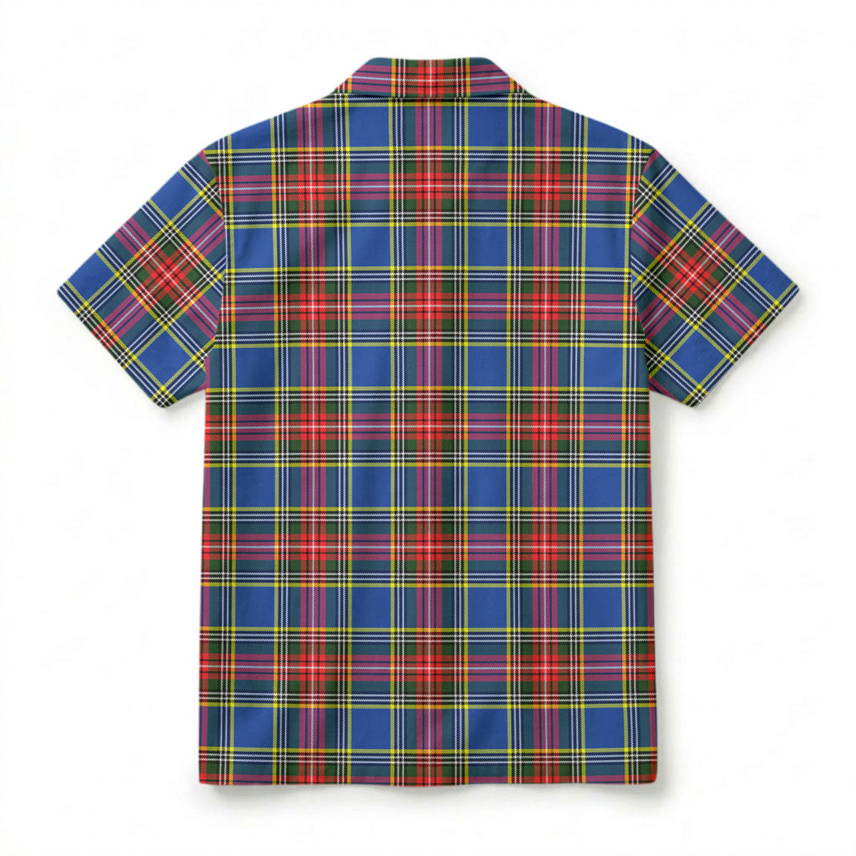 Beaton Modern Tartan Crest Hawaiian Shirt