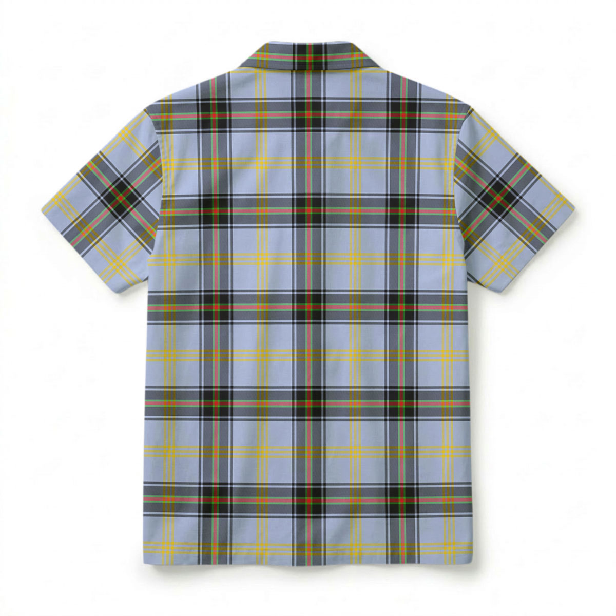 Bell of the Borders Tartan Crest Hawaiian Shirt