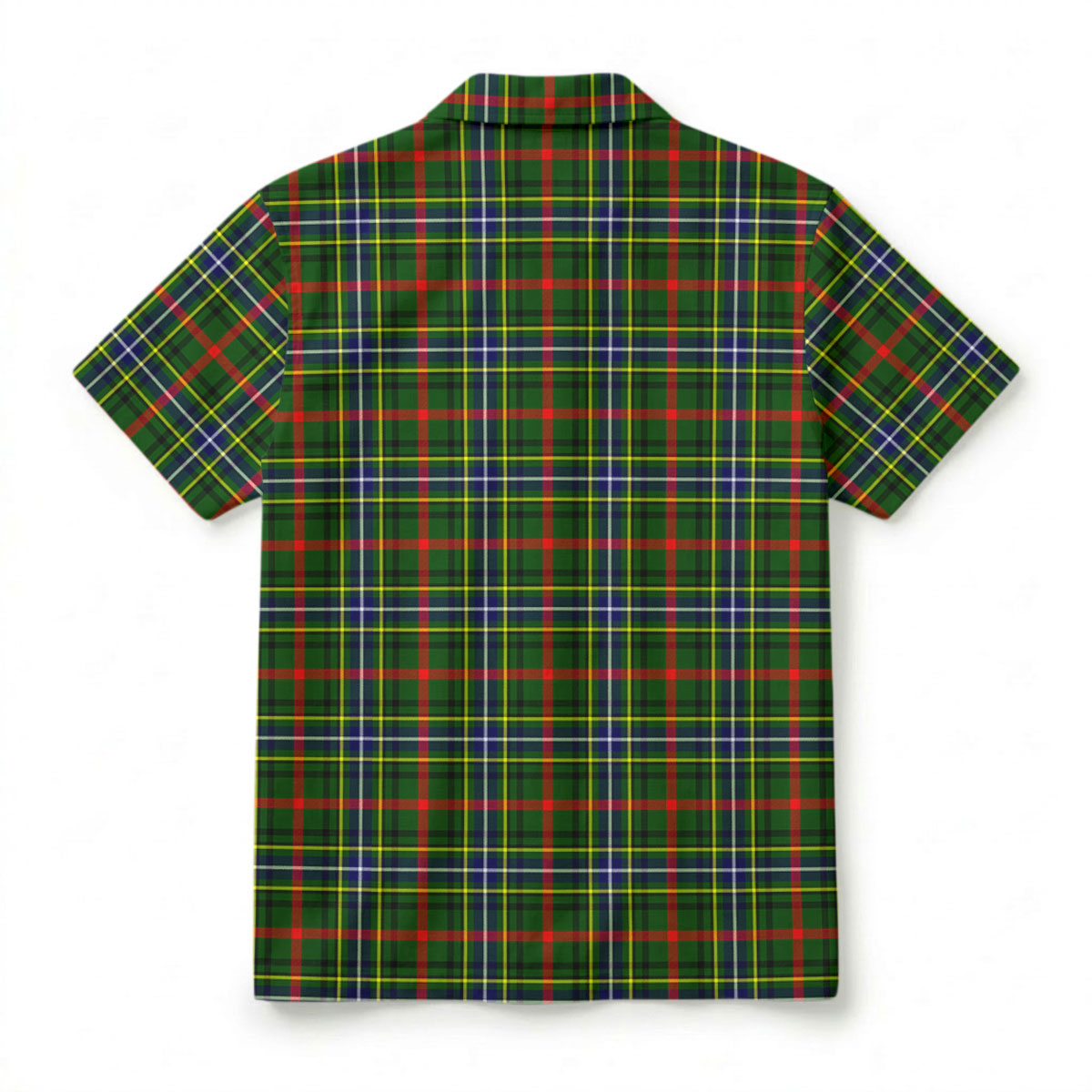 Bisset Tartan Crest Hawaiian Shirt