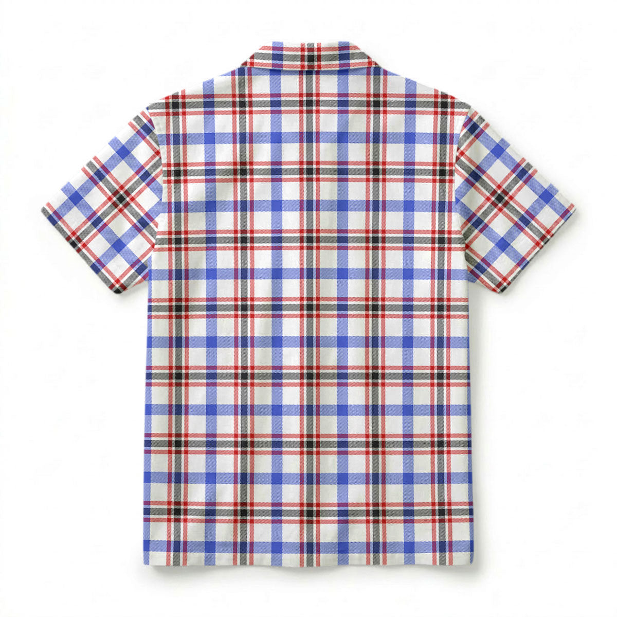 Boswell Modern Tartan Crest Hawaiian Shirt