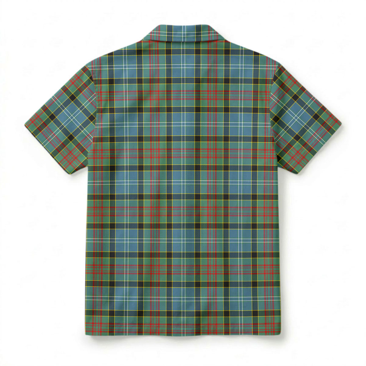 Brisbane Tartan Crest Hawaiian Shirt