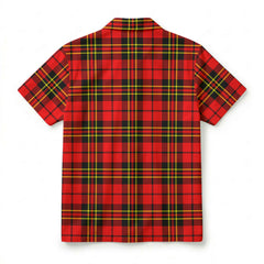 Brodie Modern Tartan Crest Hawaiian Shirt