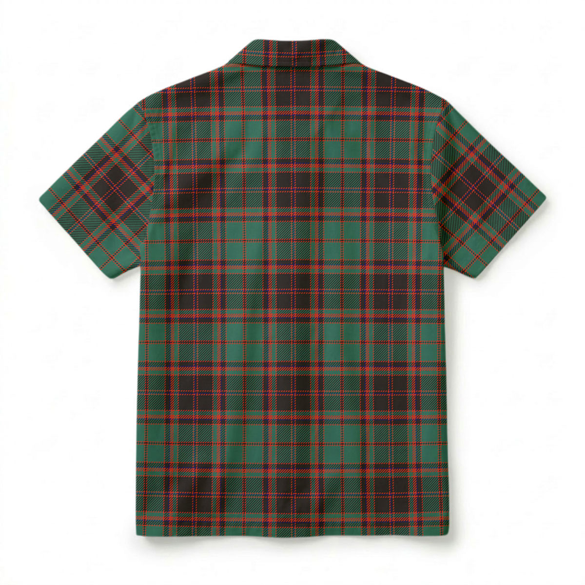 Buchan Ancient Tartan Crest Hawaiian Shirt