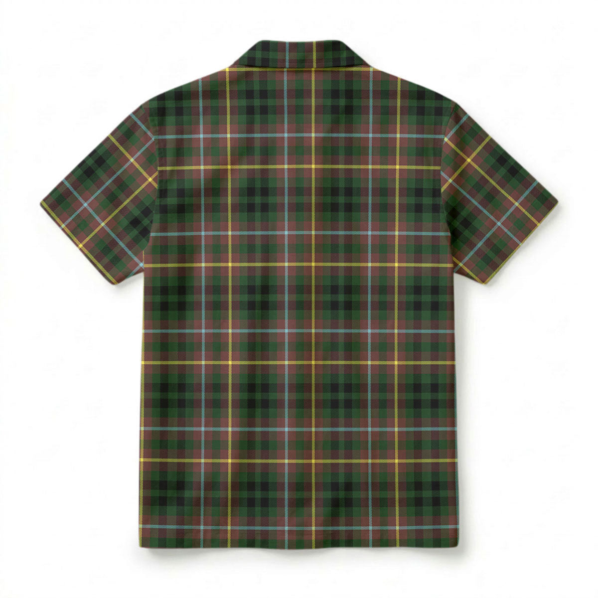Buchanan Hunting Tartan Crest Hawaiian Shirt