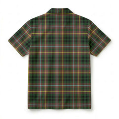 Buchanan Hunting Tartan Crest Hawaiian Shirt