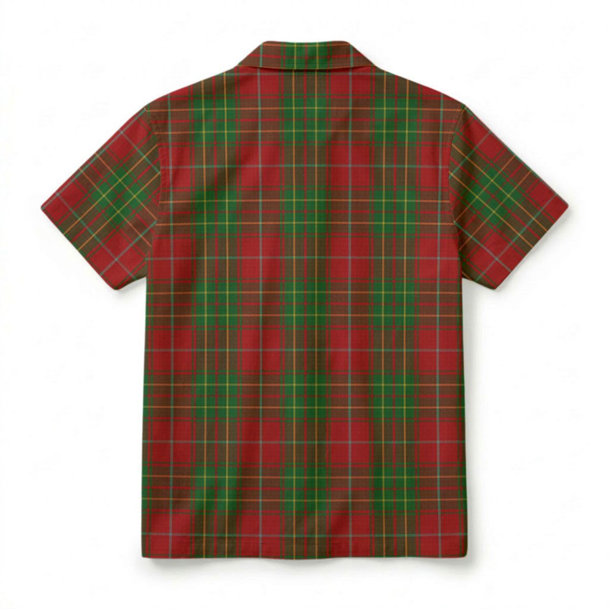 Burnett Tartan Crest Hawaiian Shirt
