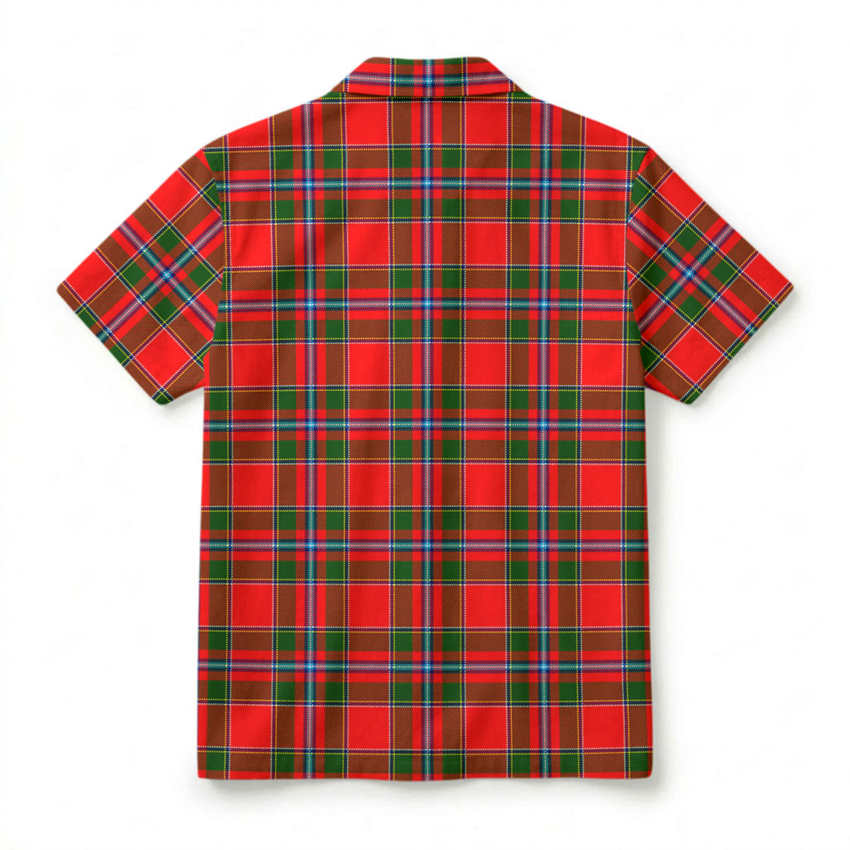 Butter Tartan Crest Hawaiian Shirt