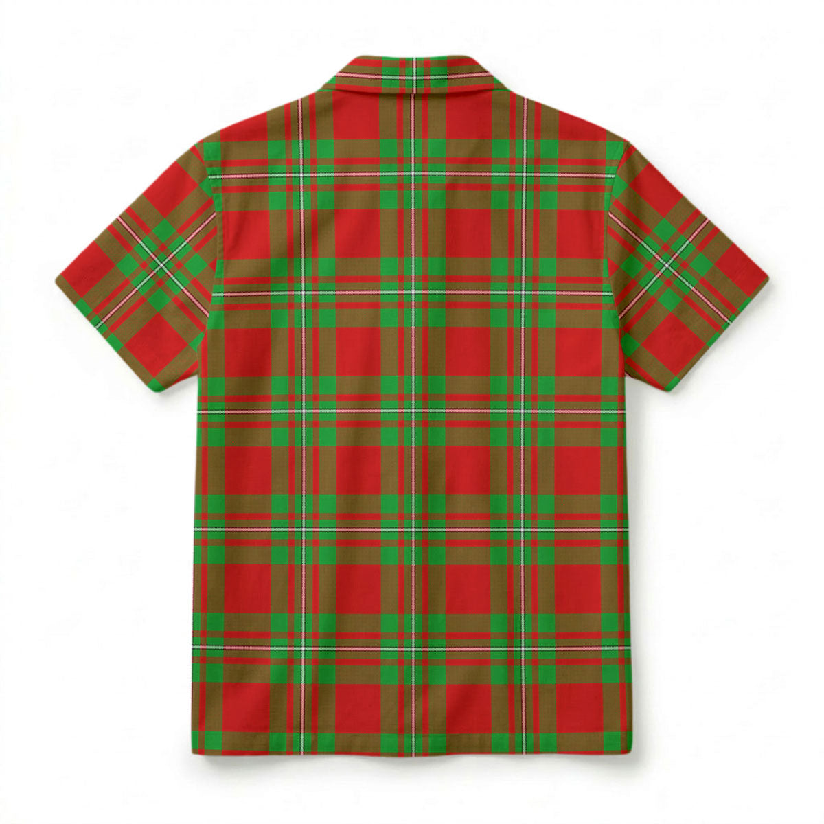 Callander Tartan Crest Hawaiian Shirt
