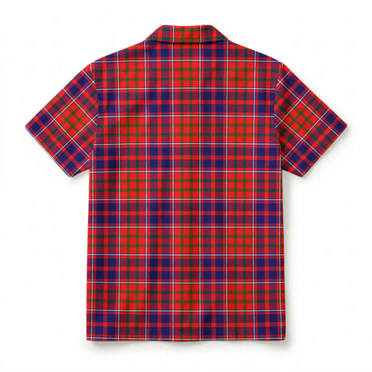 Cameron of Lochiel Modern Tartan Crest Hawaiian Shirt
