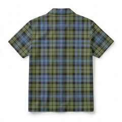 Campbell Faded Tartan Crest Hawaiian Shirt