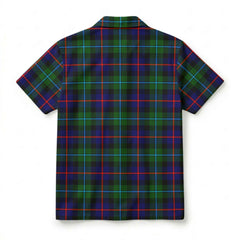 Campbell of Cawdor Modern Tartan Crest Hawaiian Shirt